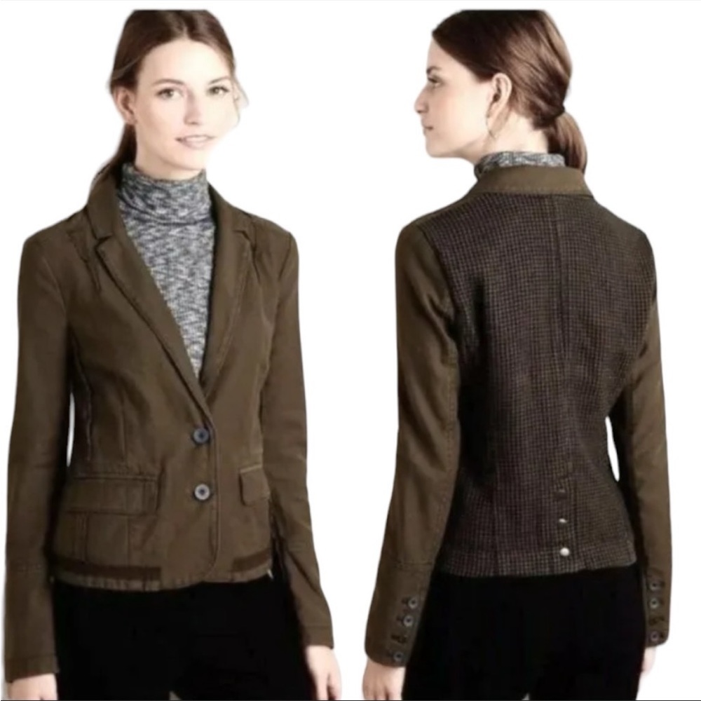 Anthropologie Hei Hei Olive Utility Jacket - Picture 2 of 10